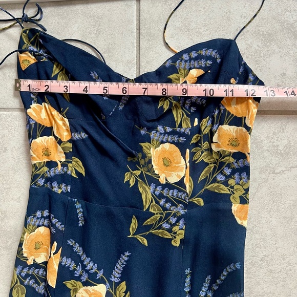 Reformation Juliette Midi Dress in Petit Jardin Size 4 - Picture 10 of 12